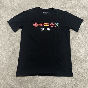 Ed Sheeran 2023 Tour Concert Black Short Sleeve Tee Shirt Size Large Santa Clara